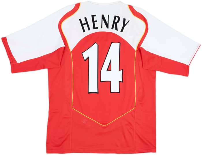 2004-05 Arsenal Home Shirt Henry #14 - 8/10 - (L)
