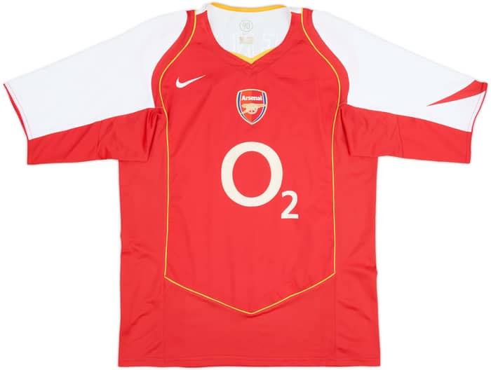 2004-05 Arsenal Home Shirt Henry #14 - 8/10 - (L)