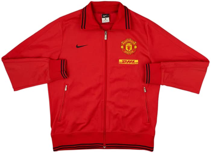 2012-13 Manchester United Nike N98 Track Jacket - 8/10 - (L)