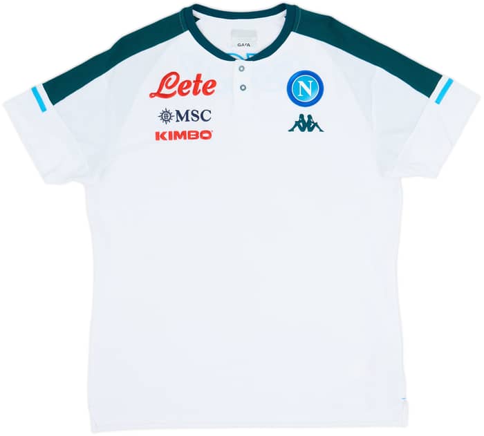 2020-21 Napoli Kappa Polo Shirt - 9/10 - (3XL)