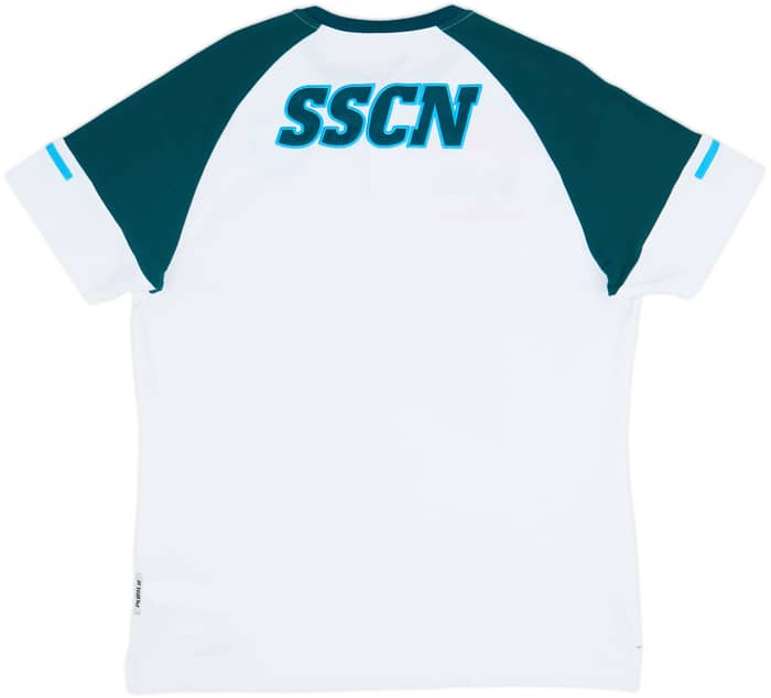 2020-21 Napoli Kappa Polo Shirt - 9/10 - (3XL)