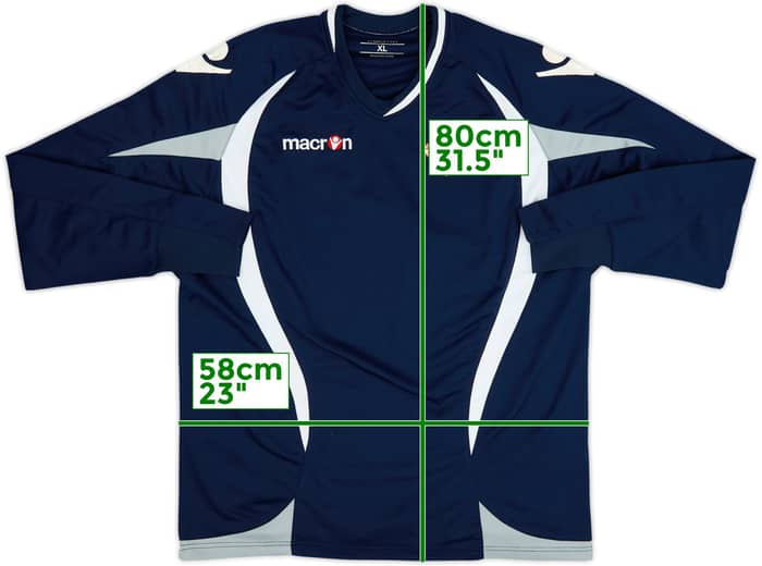 2012-13 Sudadera Macron del Piacenza - 6/10 - (XL)