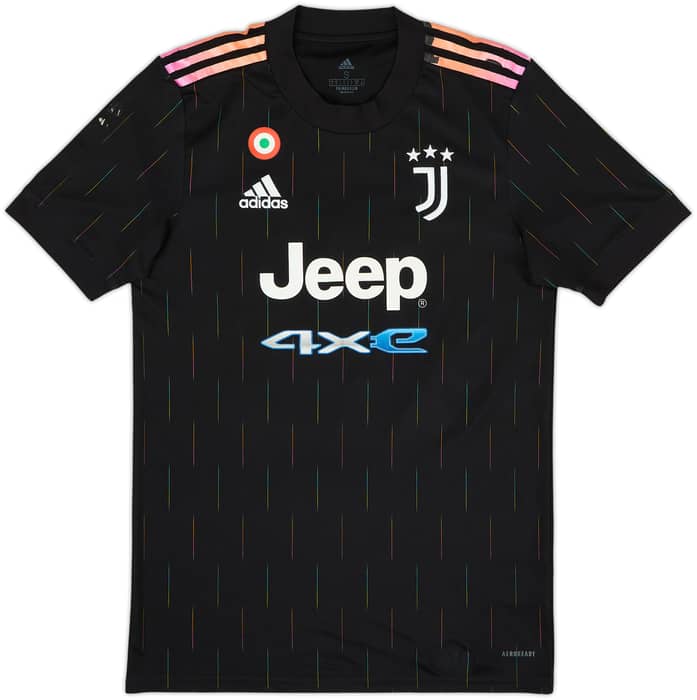 2021-22 Juventus Away Shirt Chiesa #22 - 6/10 - (S)