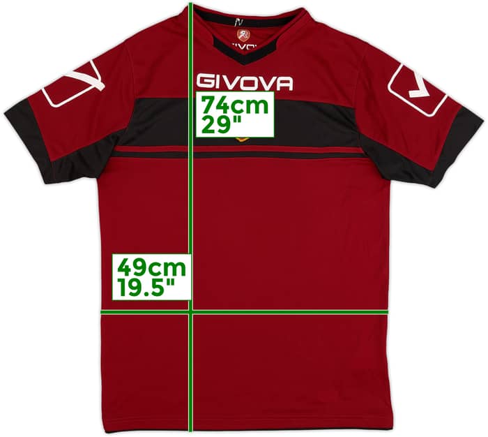 2011-12 Reggina Givova Training Shirt - 8/10 - (M)