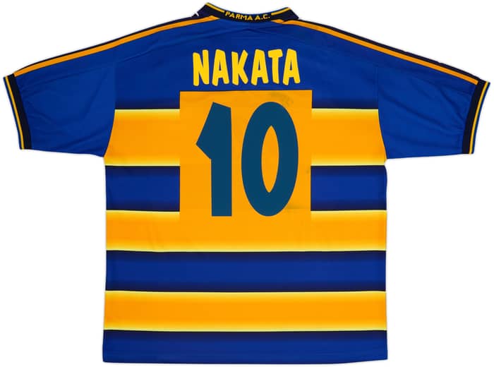 2001-02 Parma Home Shirt Nakata #10 - 7/10 - (L)