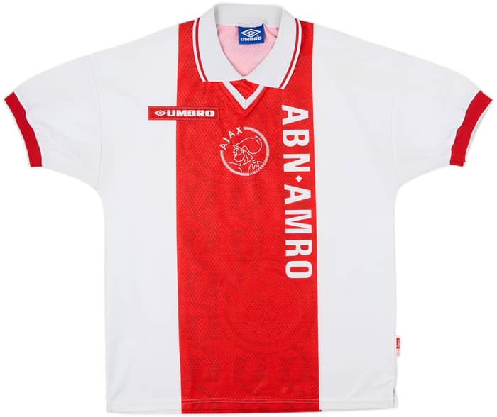 Camiseta de local del Ajax 1998-99 F.De Boer #4 - 8/10 - (L)
