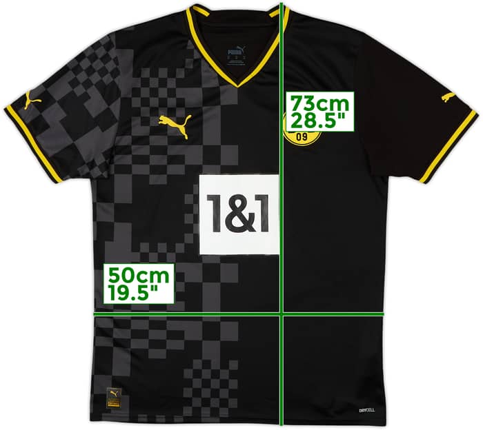 Camiseta de visitante del Borussia Dortmund 2022-23 - 6/10 - (M)