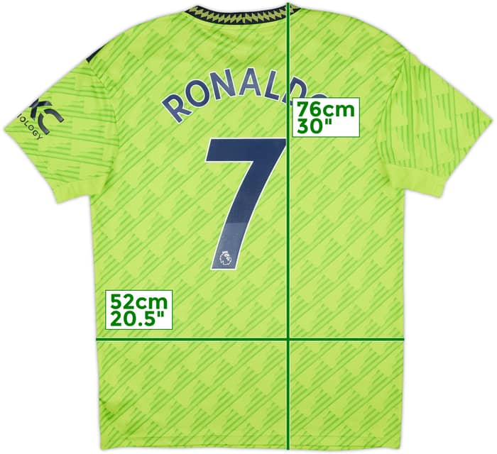 2022-23 Manchester United Third Shirt Ronaldo #7 - 10/10 - (L)