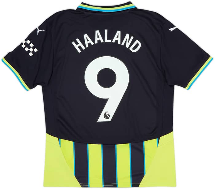 2024-25 Manchester City Away Shirt Haaland #9 - 10/10 - (M)