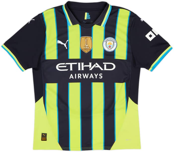 2024-25 Manchester City Away Shirt Haaland #9 - 10/10 - (M)
