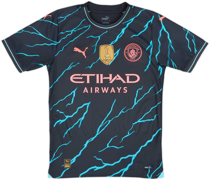 2023-24 Manchester City Tercera Camiseta Haaland #9 - 10/10 - (S)