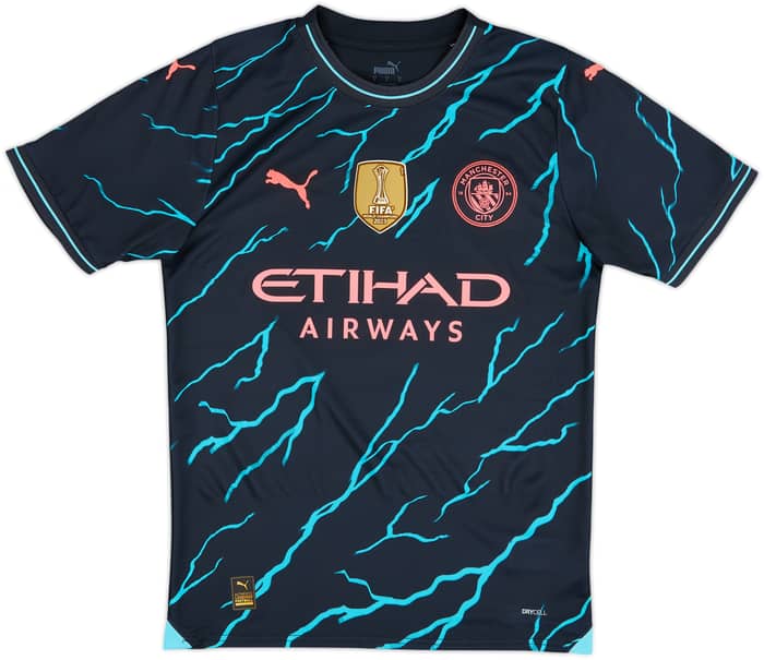 2023-24 Manchester City Third Shirt Haaland #9 - 10/10 - (S)