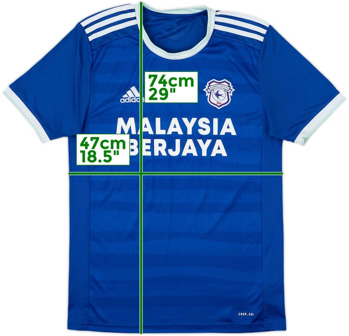2020-21 Cardiff Home Shirt - 6/10 - (S)