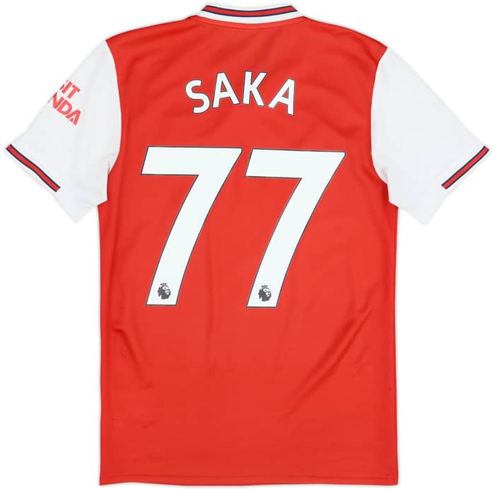 2019-20 Arsenal Local Camiseta Saka #77 - 6/10 - (XS)