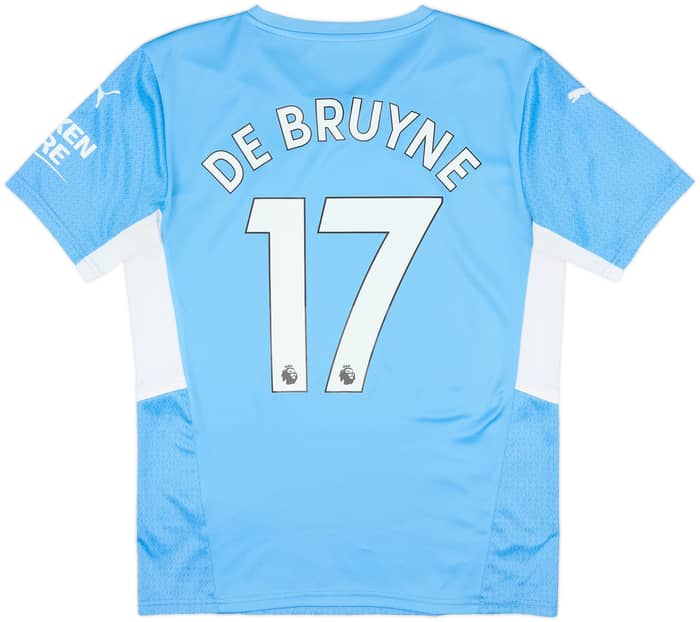 2021-22 Manchester City Camiseta Local De Bruyne #17 - 9/10 - (M)