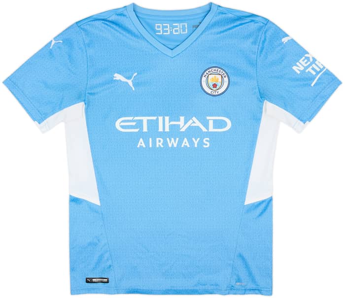 2021-22 Manchester City Camiseta Local De Bruyne #17 - 9/10 - (M)
