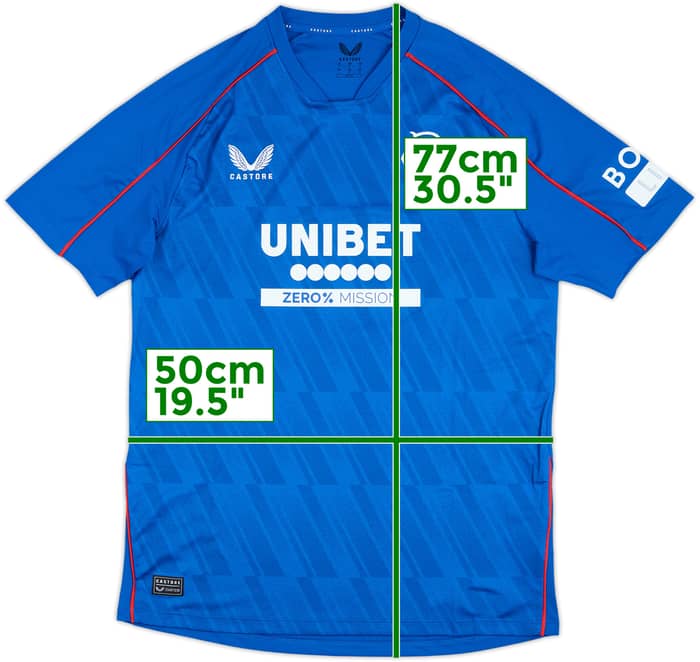 2024-25 Rangers Home Shirt - 10/10 - (M)