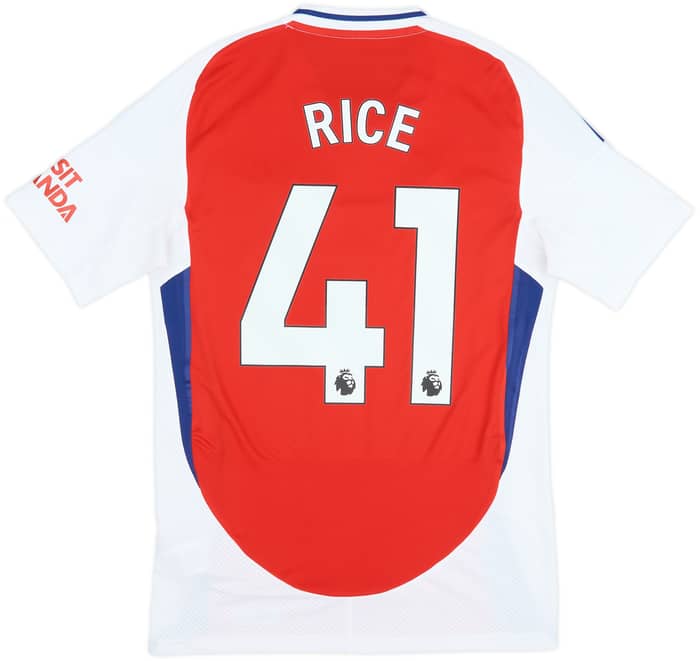 2024-25 Arsenal Home Shirt Rice #41 - 10/10 - (S)