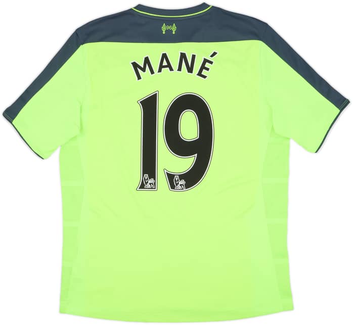 2016-17 Liverpool Third Shirt Mane #19 - 9/10 - (M)