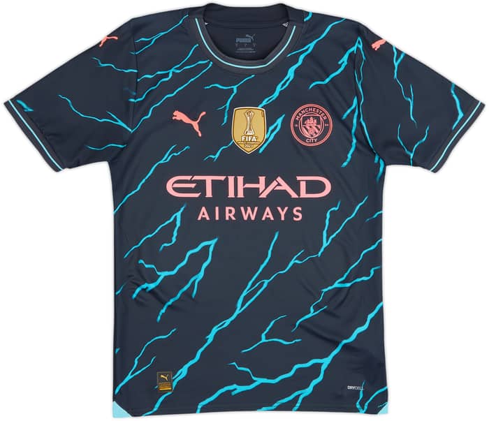 2023-24 Manchester City Third Shirt Haaland #9 - 10/10 - (S)