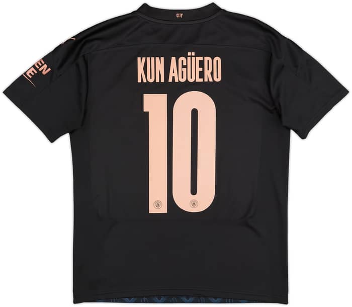2020-21 Manchester City Away Shirt Kun Aguero #10 - 10/10 - (M)