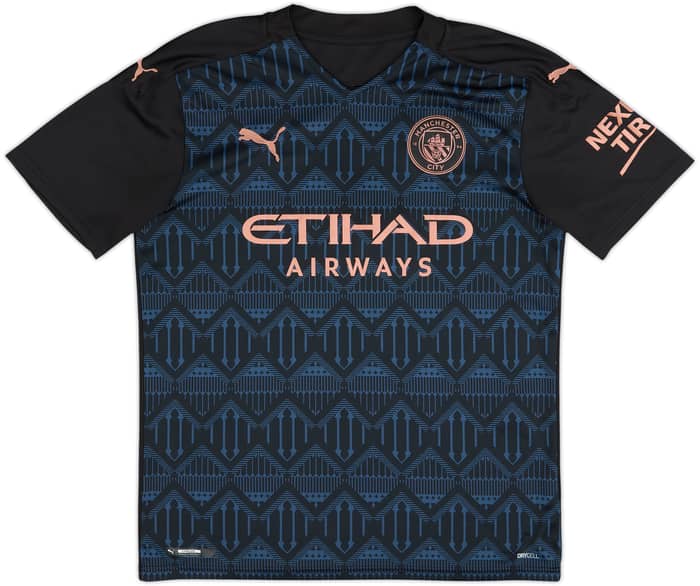 2020-21 Manchester City Away Shirt Kun Aguero #10 - 10/10 - (M)