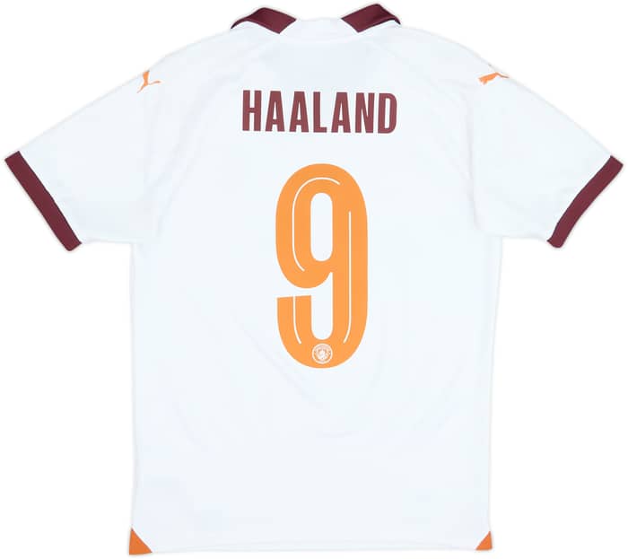 Camiseta de visitante del Manchester City 2023-24 Haaland #9 - 10/10 - (S)