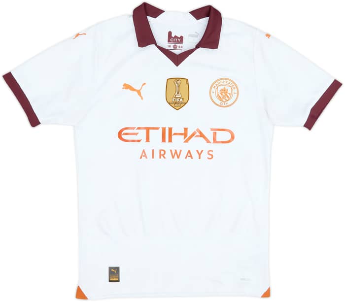 Camiseta de visitante del Manchester City 2023-24 Haaland #9 - 10/10 - (S)