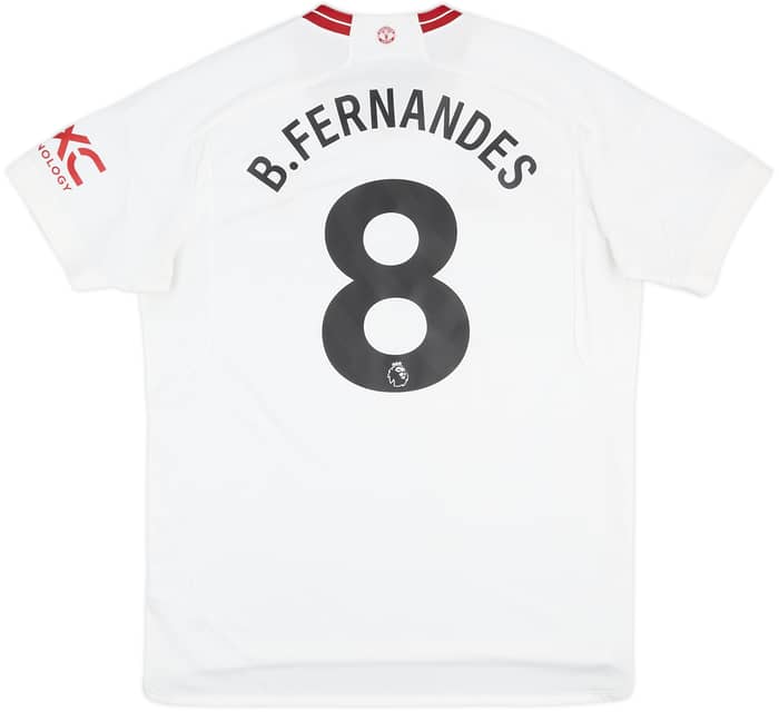 2023-24 Manchester United Third Shirt B.Fernandes #8 - 8/10 - (XL)