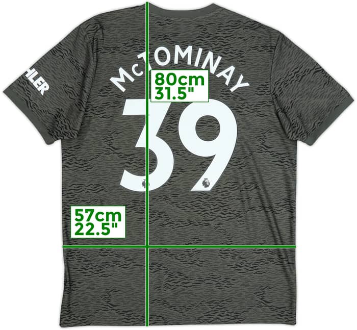 2020-21 Manchester United Away Shirt McTominay #39 - 10/10 - (XL)