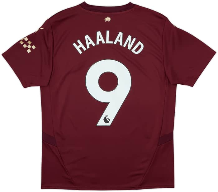 2024-25 Manchester City Third Shirt Haaland #9 - 10/10 - (M)