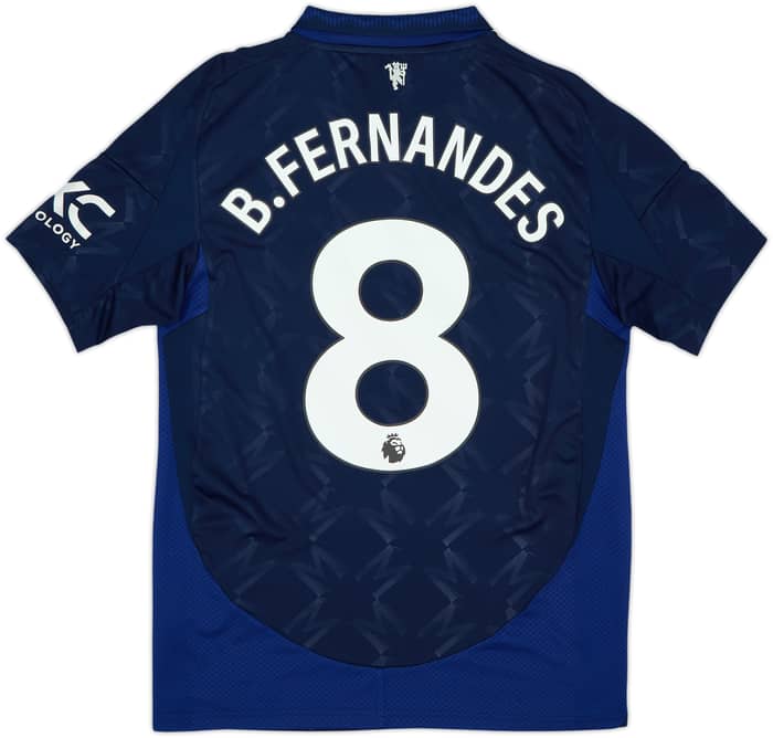 2024-25 Manchester United Away Shirt B.Fernandes #8 - 10/10 - (S)