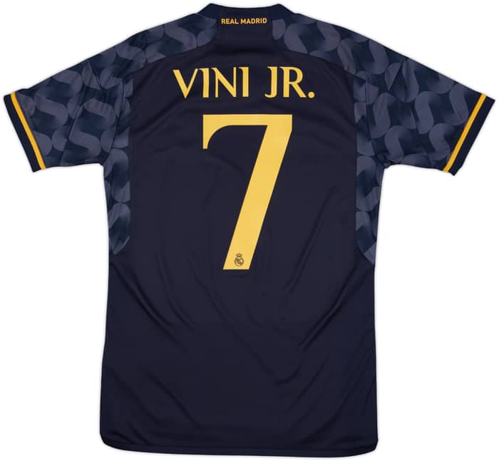 2023-24 Real Madrid Camiseta Visitante Vini Jr #7 - 10/10 - (S)