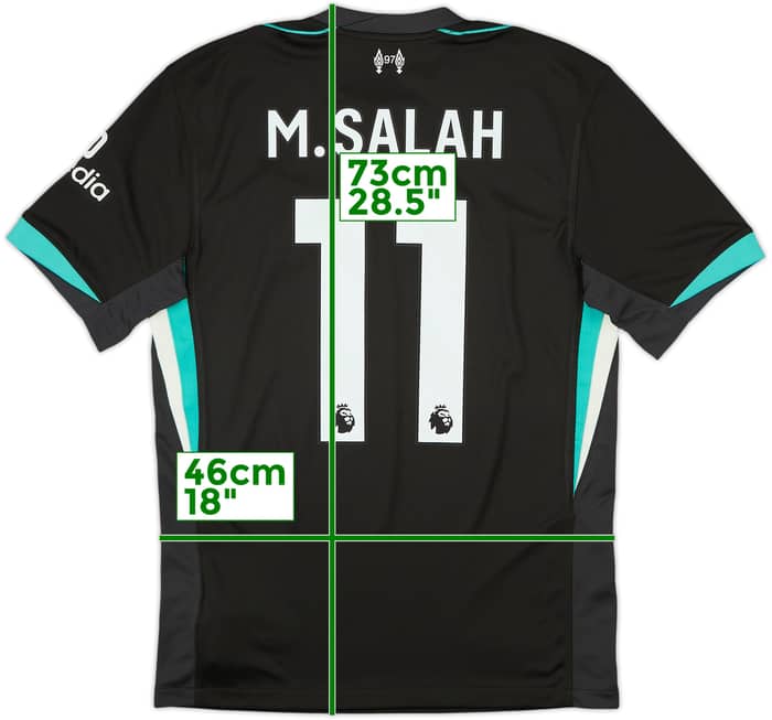 2024-25 Liverpool Camiseta Visitante M.Salah #11 - 9/10 - (S)