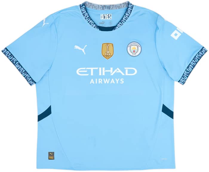 2024-25 Manchester City Home Shirt Haaland #9 - 6/10 - (XXL)