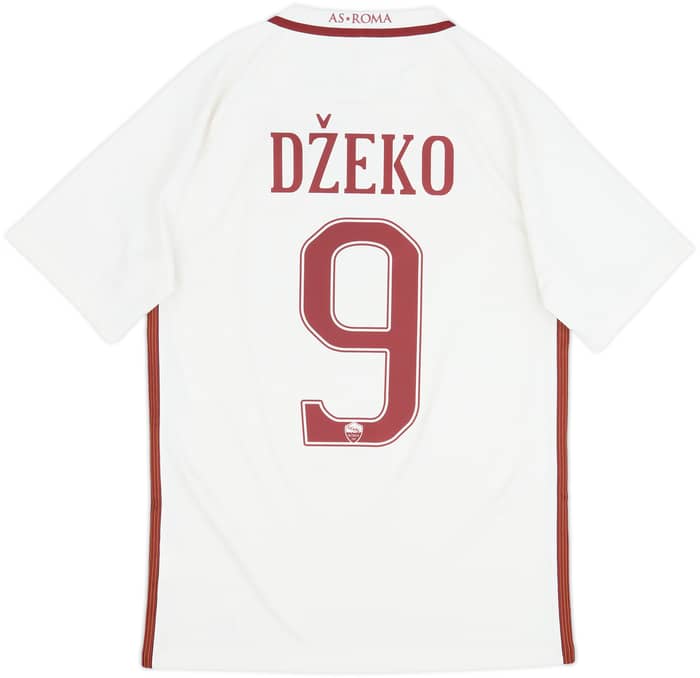 2016-17 Roma Away Shirt Dzeko #9 - 6/10 - (S)