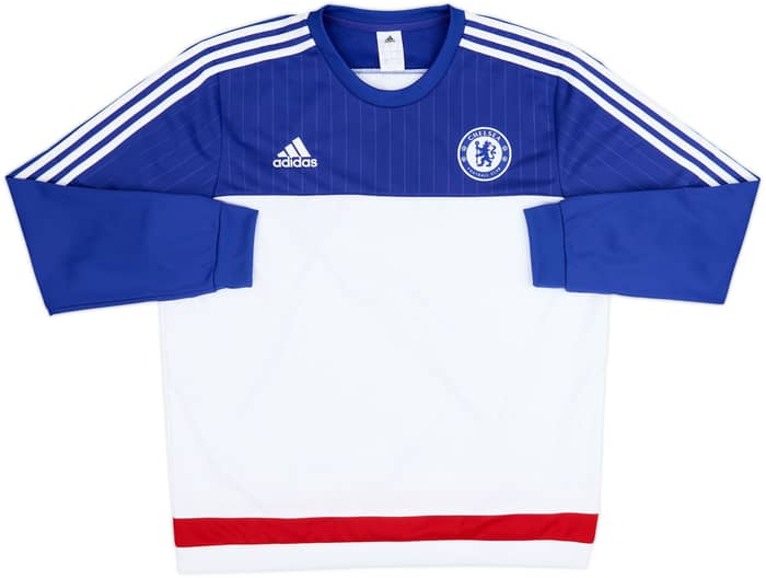 2015-16 Chelsea adidas Sweat Top - 8/10 - (XL)