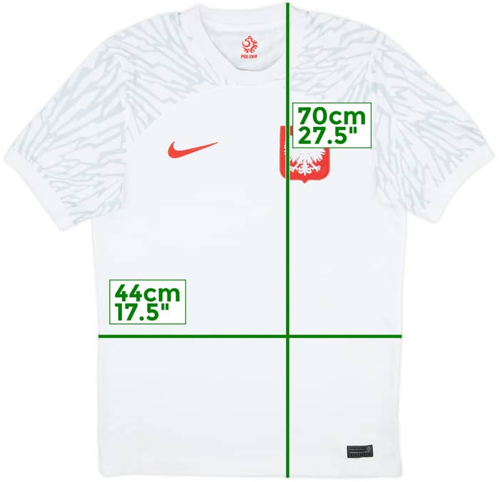 Camiseta de local de Poland 2022-23 - 6/10 - (S)