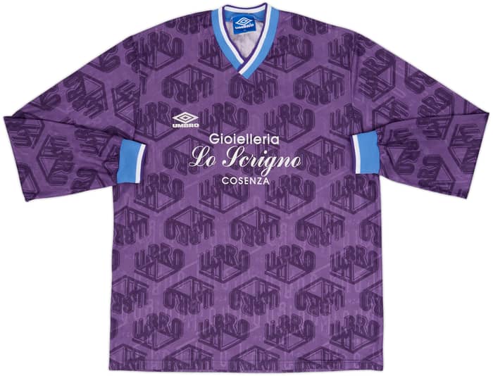 1990s Umbro Template L/S Shirt #4 - 9/10 - (XL)