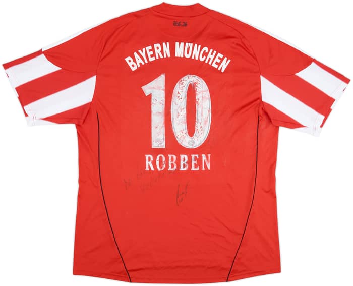 2010-11 Bayern Munich Home Shirt Robben #10 - 4/10 - (XXL)