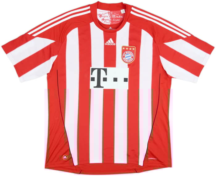 2010-11 Bayern Munich Home Shirt Robben #10 - 4/10 - (XXL)