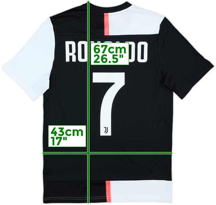 Camiseta de local de la Juventus 2019-20 Ronaldo #7 - 6/10 - (L.Niños)