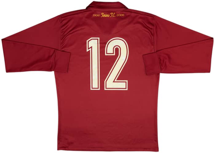 2006-07 Torino Anniversary L/S Shirt #12 - 7/10 - (M)