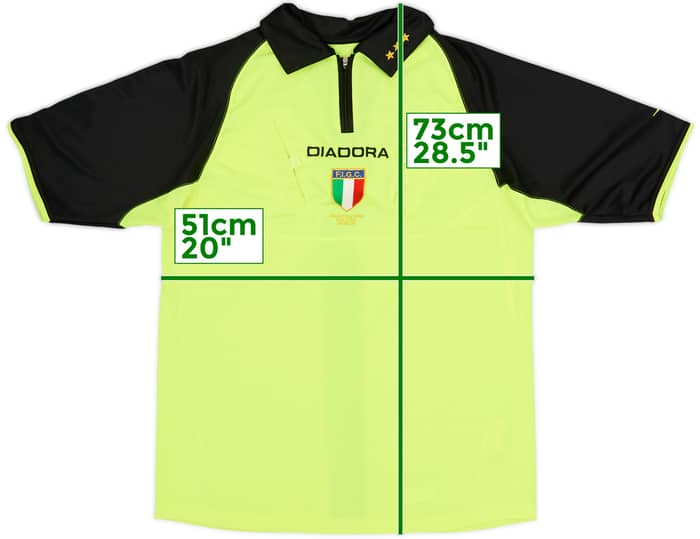 2004-05 Italy Diadora Referee Shirt - 9/10 - (M)