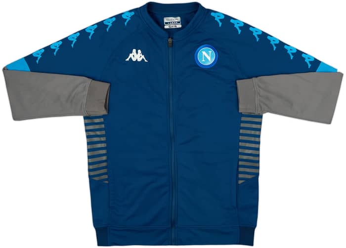 2019-20 Napoli Kappa Track Jacket - 7/10 - (L)