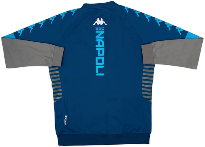 2019-20 Napoli Kappa Track Jacket - 7/10 - (L)