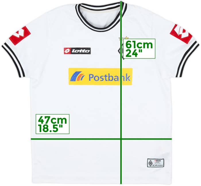 2010-11 Borussia Monchengladbach Home Shirt - 5/10 - (L.Boys)