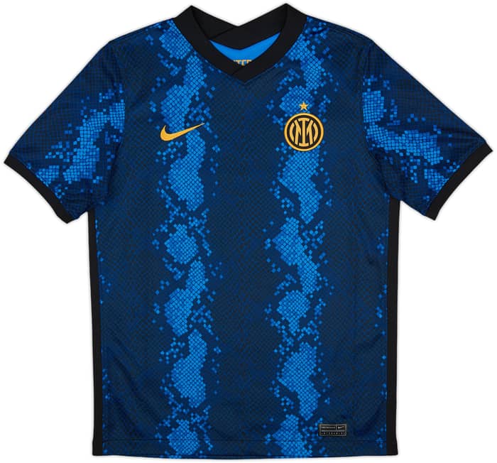 Camiseta de local del Inter Milan 2021-22 - 10/10 - (L.Niños)