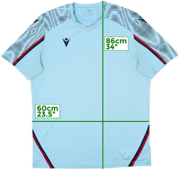Camiseta Macron de entrenamiento del Bologna 2022-23 - 6/10 - (4XL)