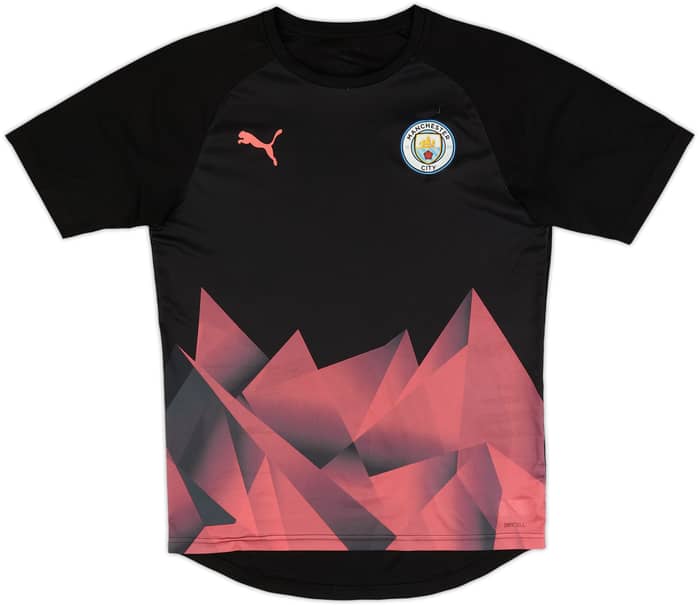 2019-20 Manchester City Puma Pre-Match Training Shirt - 8/10 - (M)